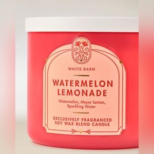 NWT White Barn Watermelon Lemonade 3 Wick Candle